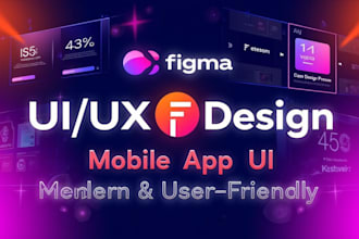 design a clean and user friendly UI UX in figma