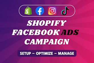 do shopify facebook ads campaign, instagram ads, to boost shopify sales