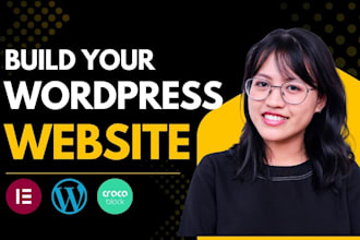 build redesign or rebuild your wordpress website or landing page professionally
