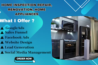 generate high quality leads for home appliances and services