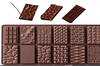 3d mold design chocolate mold silicon mask mold injection mold in solid work