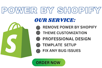 remove powered by shopify setup order tracking page shopify favicon integration