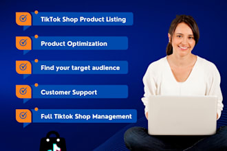 tiktok shop virtual assistant and tiktok shop manager