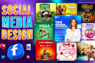 design social media ads, facebook ads, instagram posts, ad creative