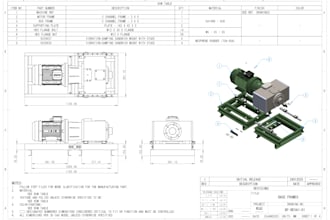 do 2d technical drawings, mechanical and detail drawings
