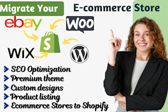 migrate clone any ecommerce website to shopify design