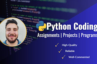 code python assignments, projects, or programs