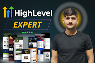 design custom ghl funnel, landing page, website, store, workflow and automation