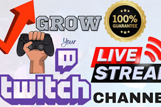 organically embed twitch live viewers to your channel and increase your views