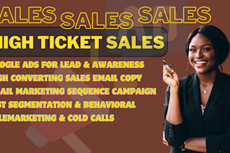 high ticket sales closer sales closer b2b lead generation telemarketing