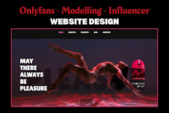 build wordpress onlyfans website, model, payperview, wordpress agency website