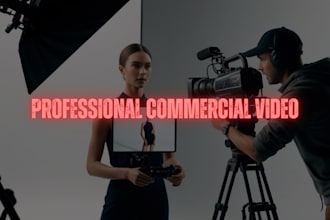 create high quality commercial videos for your brand