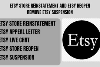 do etsy reinstatement for etsy shop, etsy appeal letter, etsy reopen live chat