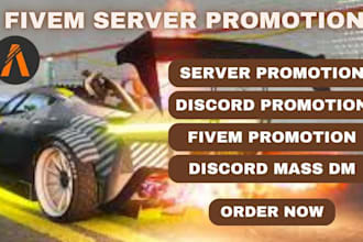 do game server dayz server fivem server discord server promotion discord mass dm
