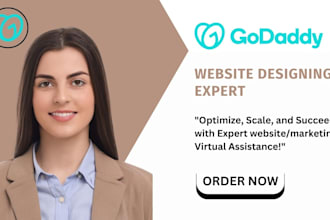 godaddy ecommerce website design ghl email marketing crm integration seo domain