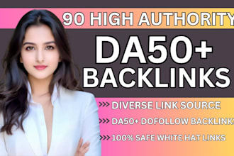 seo backlinks high da dofollow domain authority link building off page rating