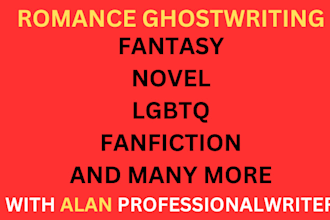 romance ghostwriting professional heartfelt romance novel ebook ghostwriter