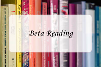 beta read your manuscript