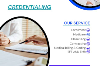 provide, medical billing, coding and credentialing services