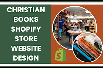 design christian books shopify store children books store bookstore website