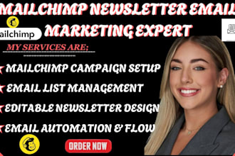 do mailchimp newsletter email template setup email marketing automation