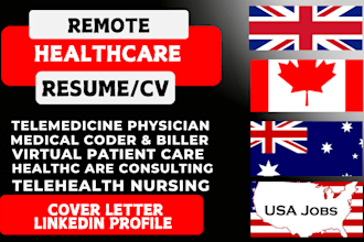 do healthcare resumes, medical and home aide, nursing, biotech, crna, dentist CV