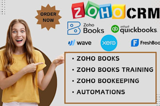 setup booking website zoho books zoho books training zoho bookeeping automaions