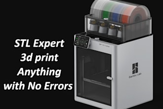 repair, prepare and fix stl for 3d printing fdm or resin