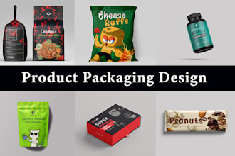 design coffee pouch bag mailer box chocolate wrapper
