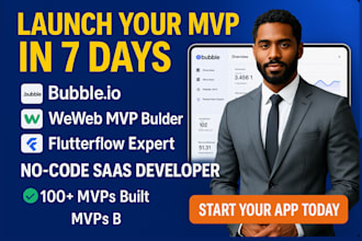 bubble io developer bubble marketplace weweb flutterflow developer saas and mvp