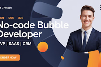 design bubble website saas bubble mvp as bubble developer