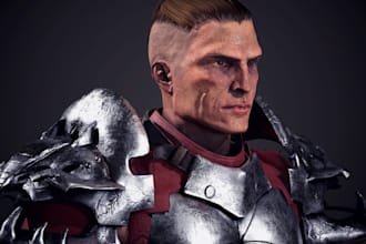 unity game 3d character, iclone 8, ue5 rig, realistic texture, mocap, animation