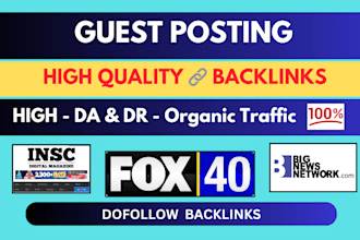 do guest posting service on fashion, tech and news websites
