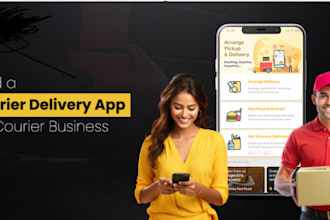 develop parcel delivery app, courier delivery app, gojek delivery app, dispatch