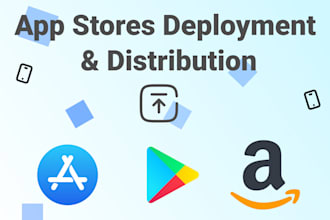 deploy mobile and android TV apps to the app stores