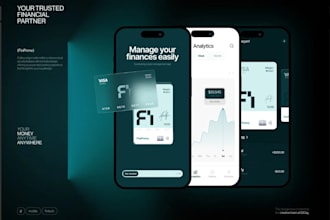 develop card management app, expense tracking app, budgeting app, banking app