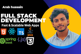 build scalable java spring boot web applications with react and rest apis