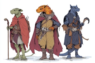 draw amazing d or dnd character for you