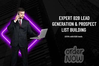 expert b2b lead generation and prospect list building