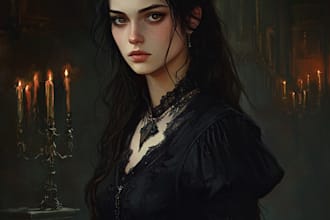 draw realistic fantasy horror character and concept art