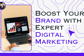 create a custom brand identity, website, and social media presence