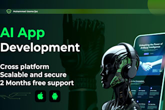 do ai mobile app development and develop ai chatbots