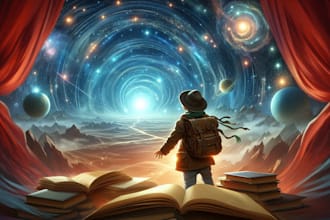 create a children book illustration book