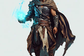 do a dnd, fantasy character, dnd party