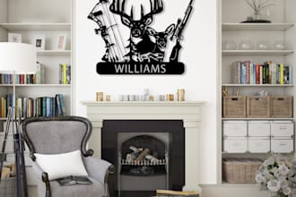design personalised sign costume metal wall art and laser cut designs