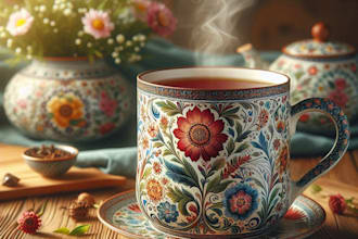 create unique custom coffee mug design