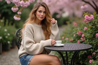create ai generated social media influencer models