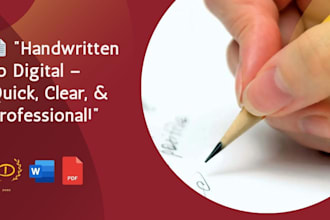 convert handwritten notes to digital text quickly and accurately
