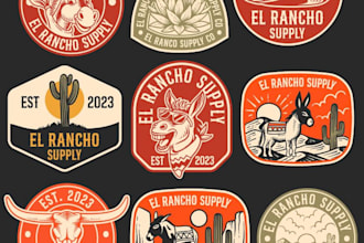 do outstanding vintage retro, classic, hipster, outdoor, business logo design