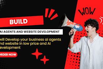 build custom ai agents for your business and develop websites